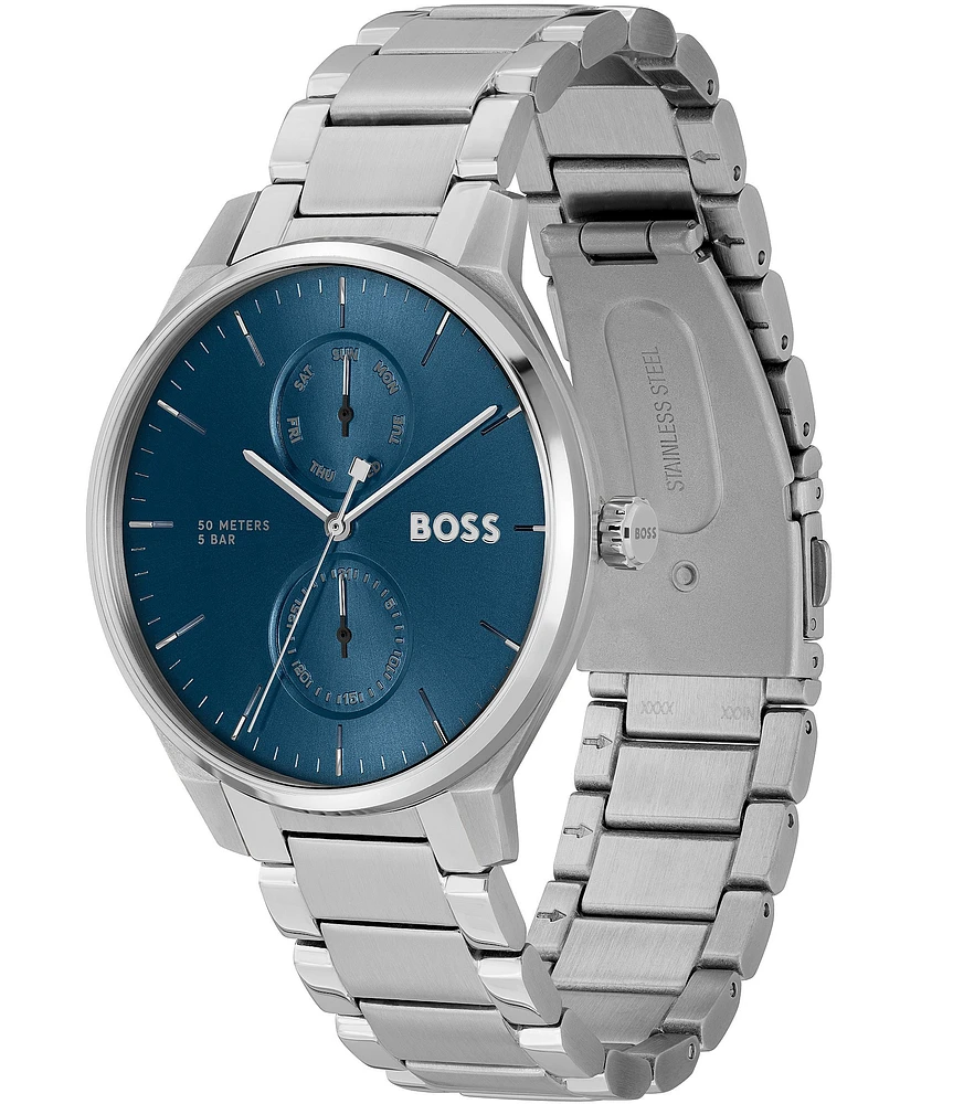 Hugo Boss Men's Tyler Multifunction Stainless Steel Bracelet Watch