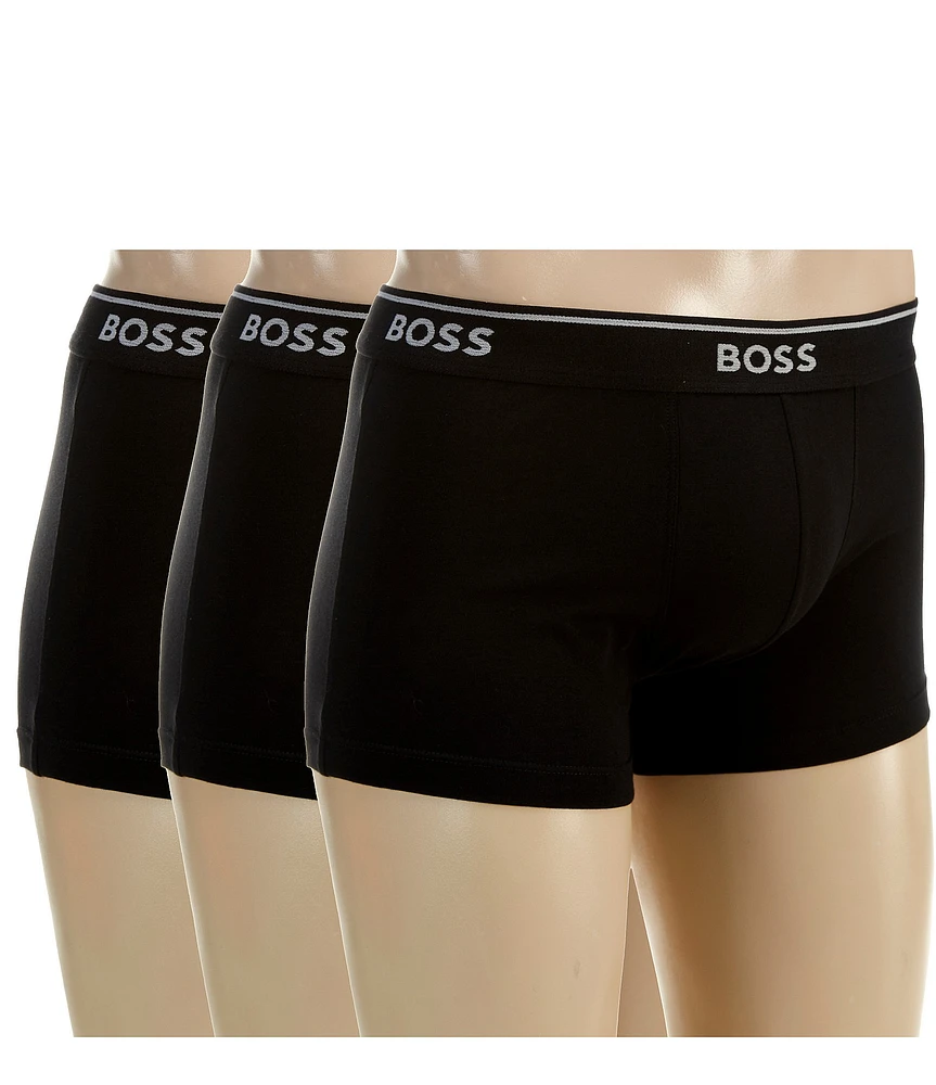 Hugo Boss Solid Trunks 3-Pack