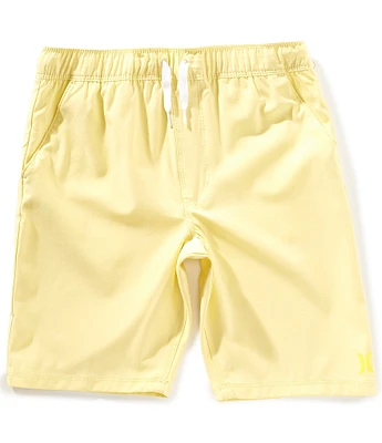 Hurley Big Boys 8-20 Solid Stretch Twill Hybrid Pull-On Shorts