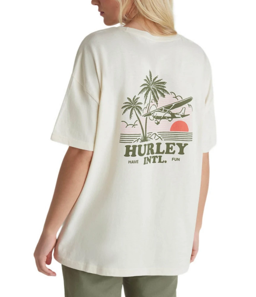 Hurley Exodos Graphic Boyfriend Short-Sleeve T-Shirt