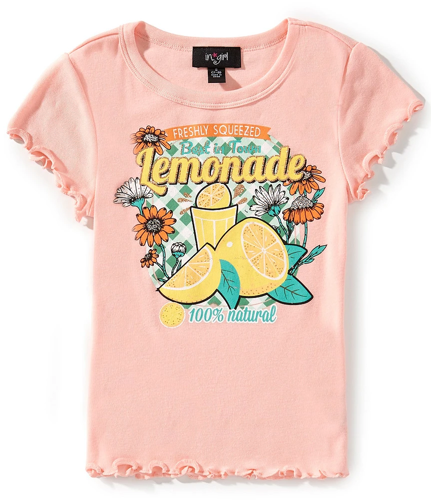 I.N. Girl Big Girls Lemonade Short-Sleeve T-Shirt