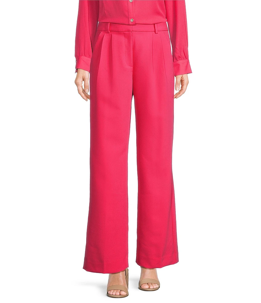 I.N. San Francisco Mid Rise Wide Leg Tailored Coordinating Pants