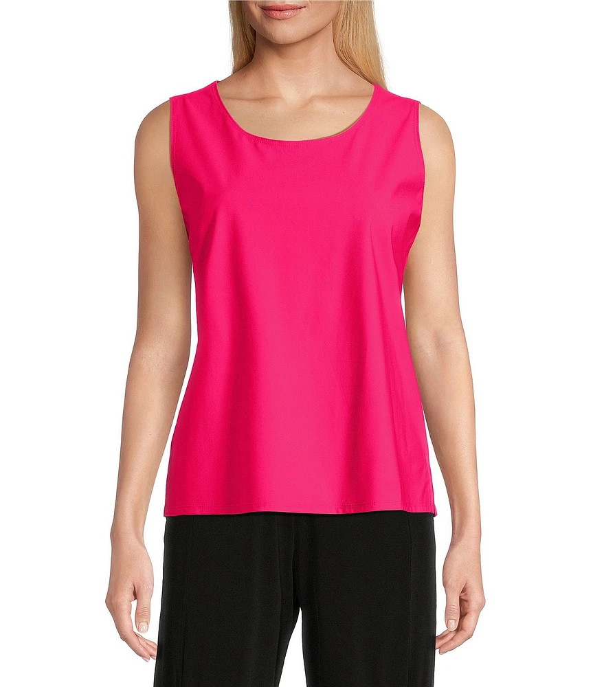 IC Collection Prada Knit Scoop Neck Sleeveless Tank