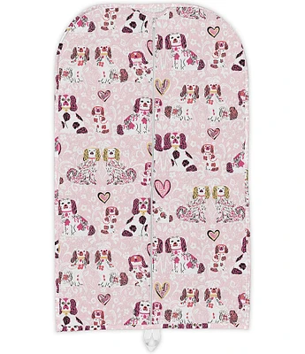 Ida Mae Home Foo Dogs Pink Quilted Garment Bag