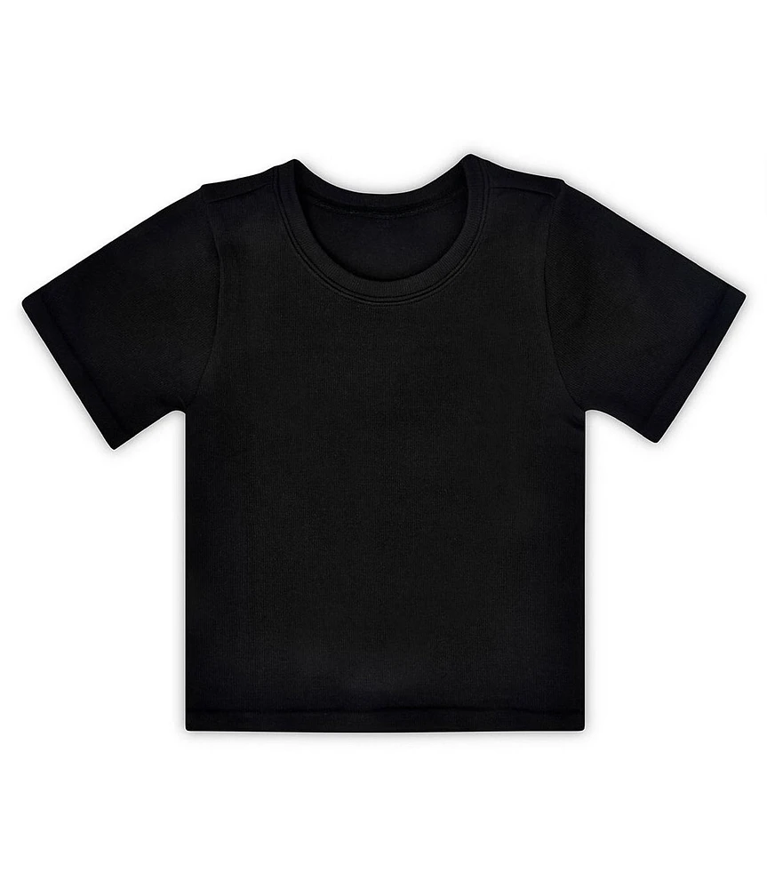 Iscream Big Girls Short Sleeve Rib-Knit T-Shirt