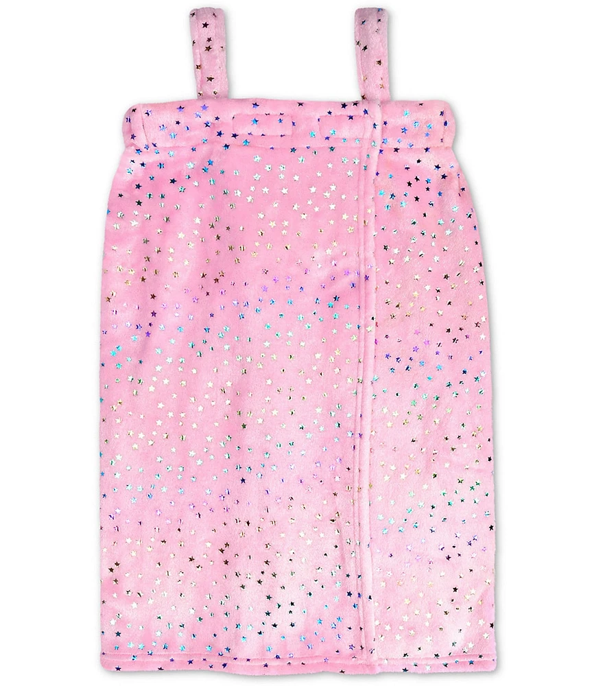 Iscream Little/Big Girls Metallic Star Print Spa Wrap