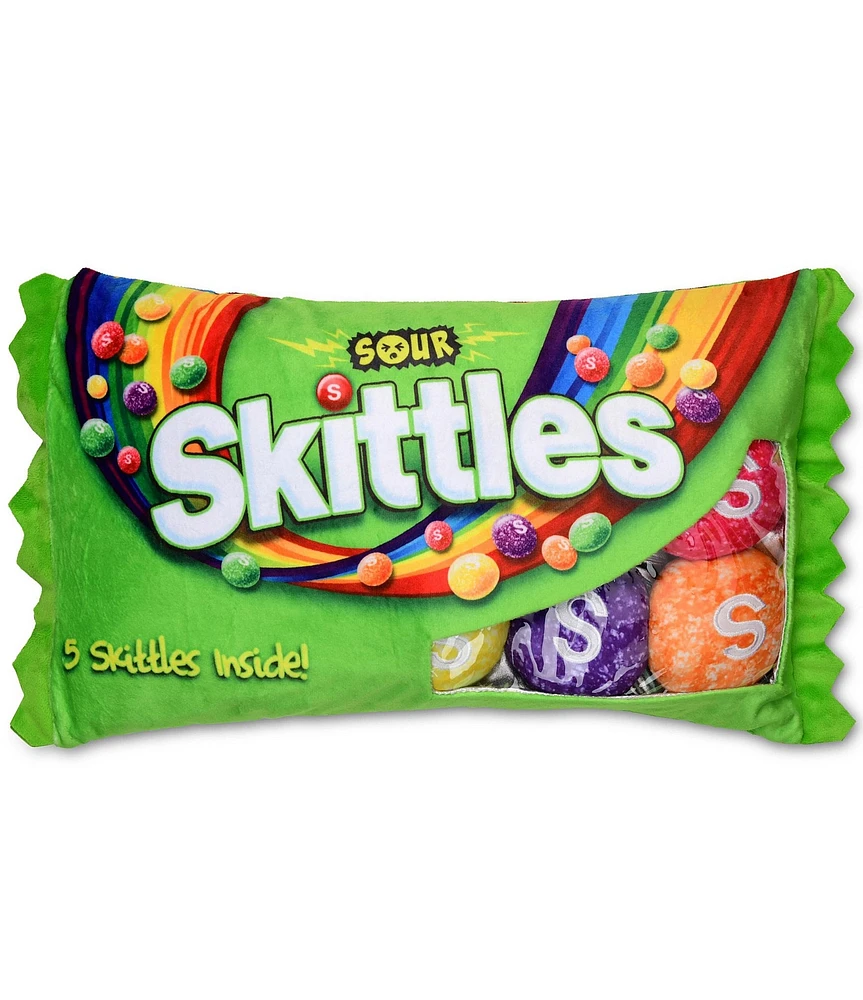 Iscream Sour Skittles Packaging Plush
