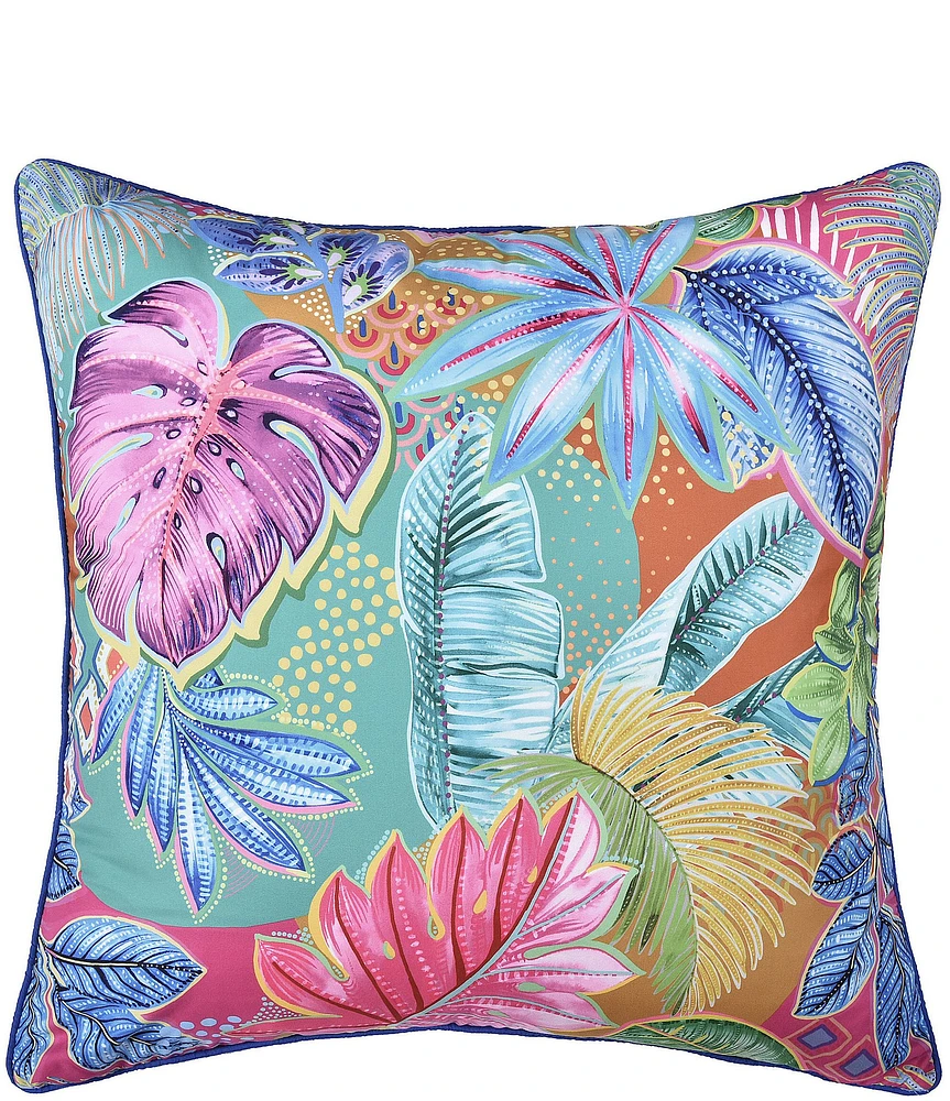 J. By J. Queen New York Hanalei Hawaiian-Inspired Euro Sham