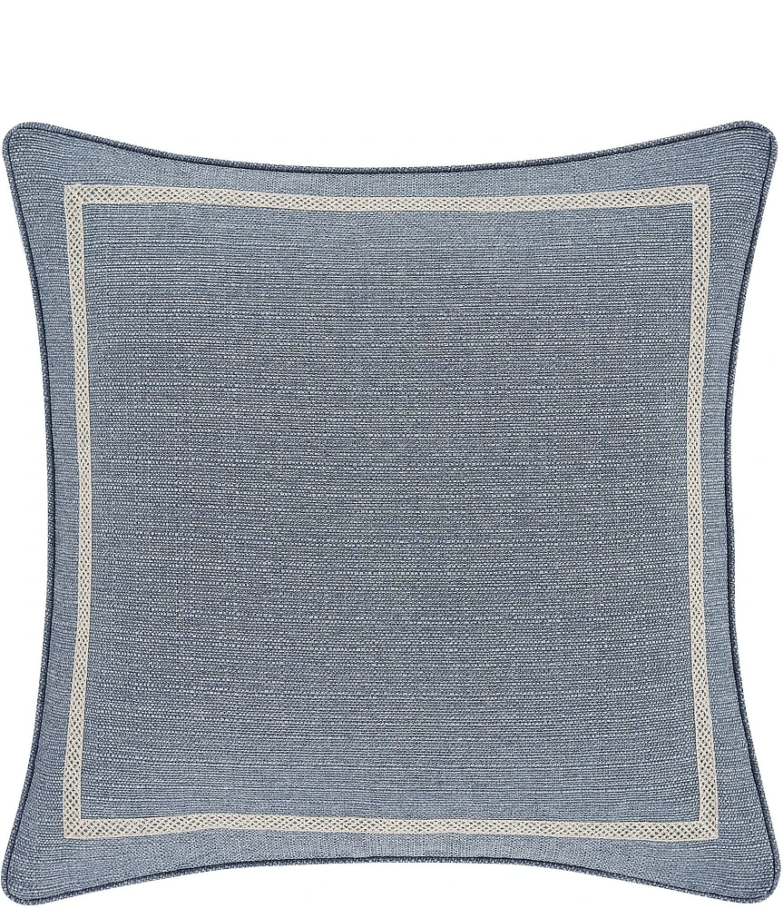 J. Queen New York Aurora Chambray Euro Sham