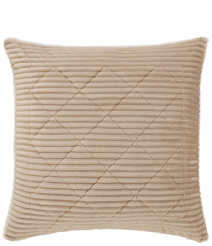 J. Queen New York Everett Diamond Quilted Reversible Euro Sham