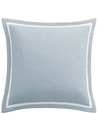 J. Queen New York Garden Bloom Border Flanged Euro Sham