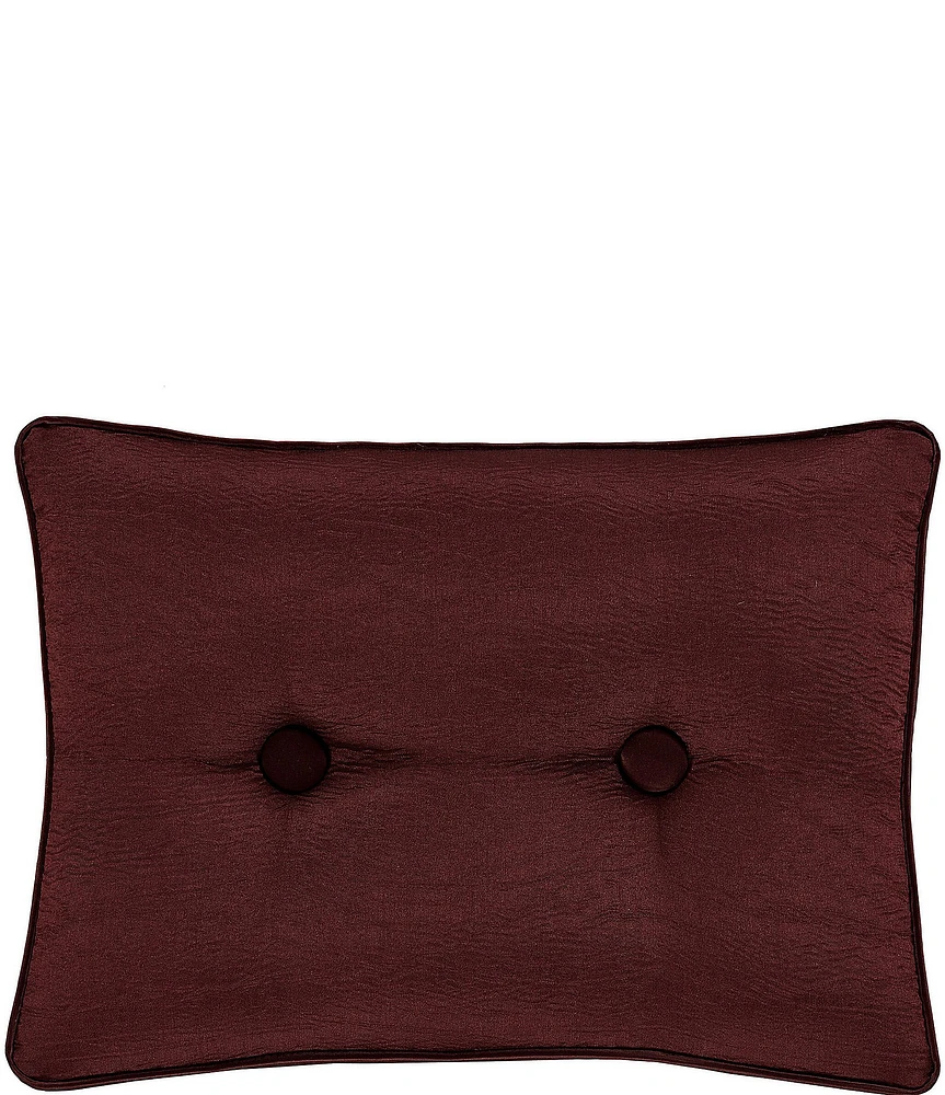 J. Queen New York La Boheme Two Button-Tufted Gusseted Boudoir Pillow