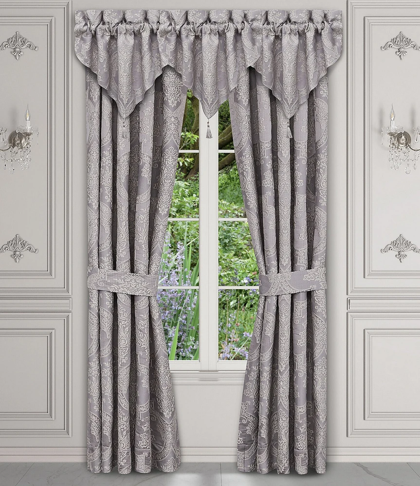 J. Queen New York Mary Woven Damask Window Treatment