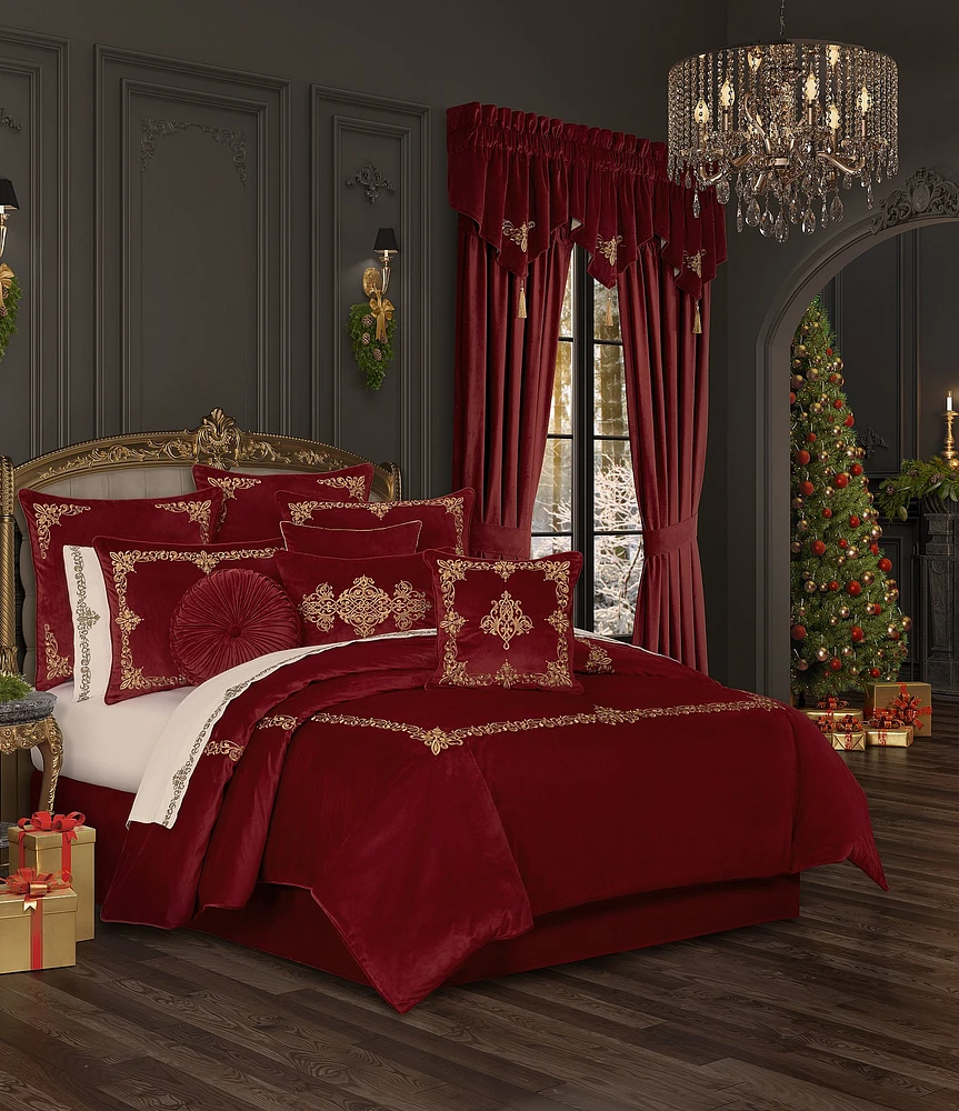 J. Queen New York Noelle Velvet Duvet Cover Mini Set