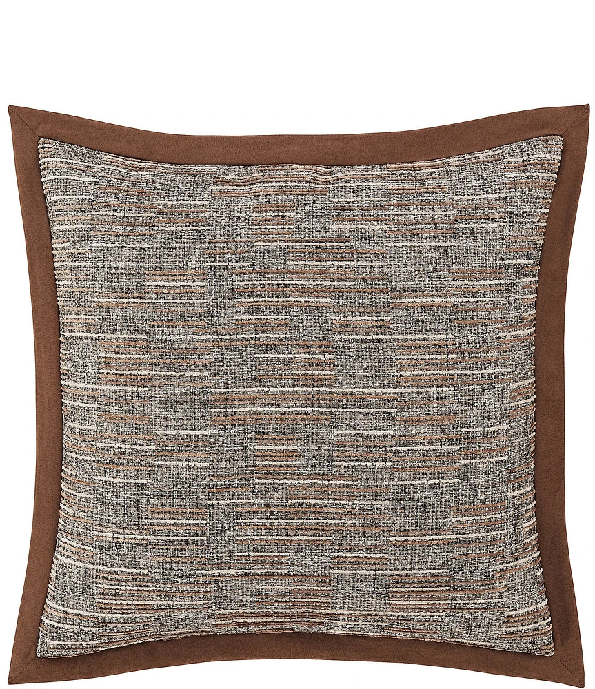 J. Queen New York Timber Woven Euro Sham