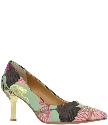 J. Renee Tacy Floral Print Pumps