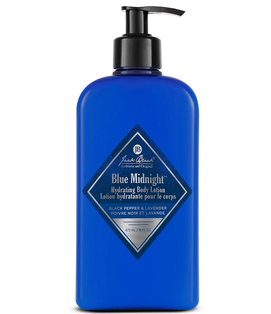 Jack Black BLUE MIDNIGHT™ Hydrating Body Lotion Black Pepper & Lavender