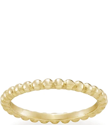 James Avery 14K Gold Beaded Ring