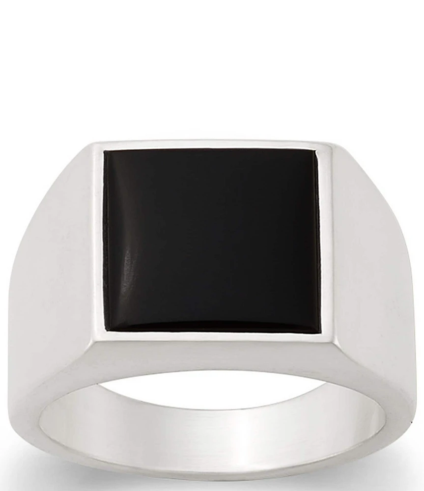 James Avery Classic Gemstone Signet Ring