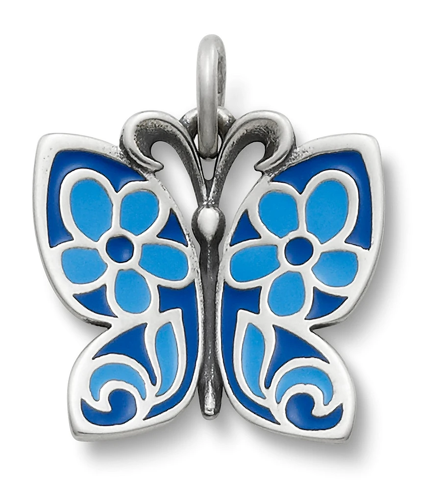 James Avery Enamel Butterfly Charm