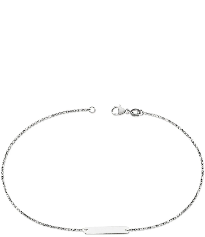 James Avery Engravable Horizon Ankle Bracelet