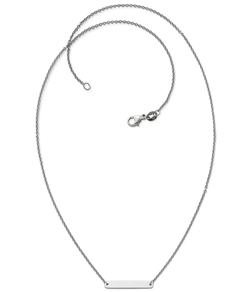 James Avery Engravable Horizon Necklace