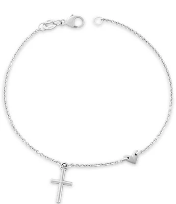James Avery Faith and Love Line Bracelet
