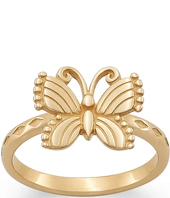 James Avery 14K Festival Butterfly Ring