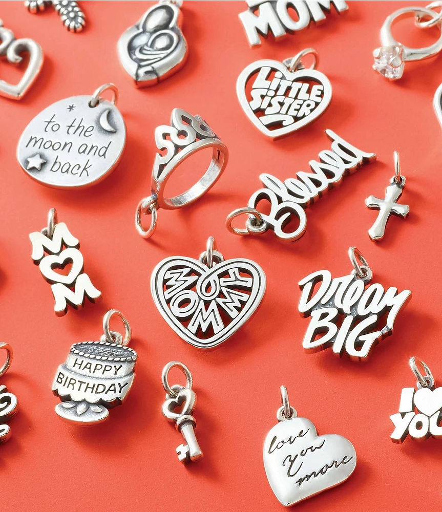 Silver Charm Blessed Charm James Avery Sterling Silver Blessed