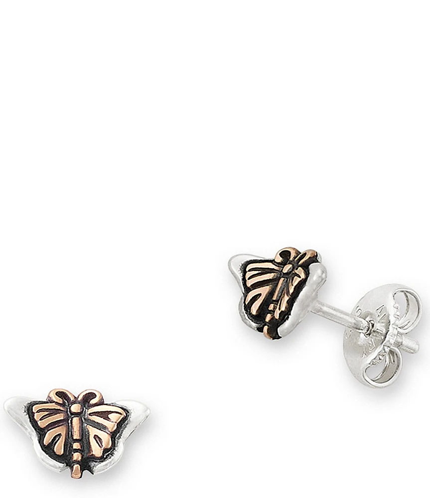James Avery Monarch Butterfly Stud Earrings