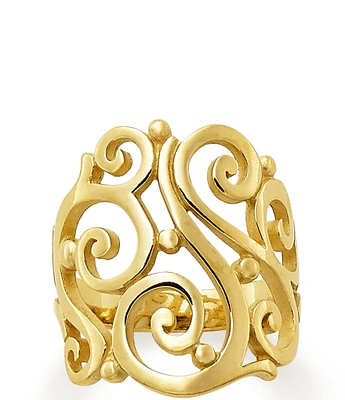 James Avery 14K Open Sorrento Ring