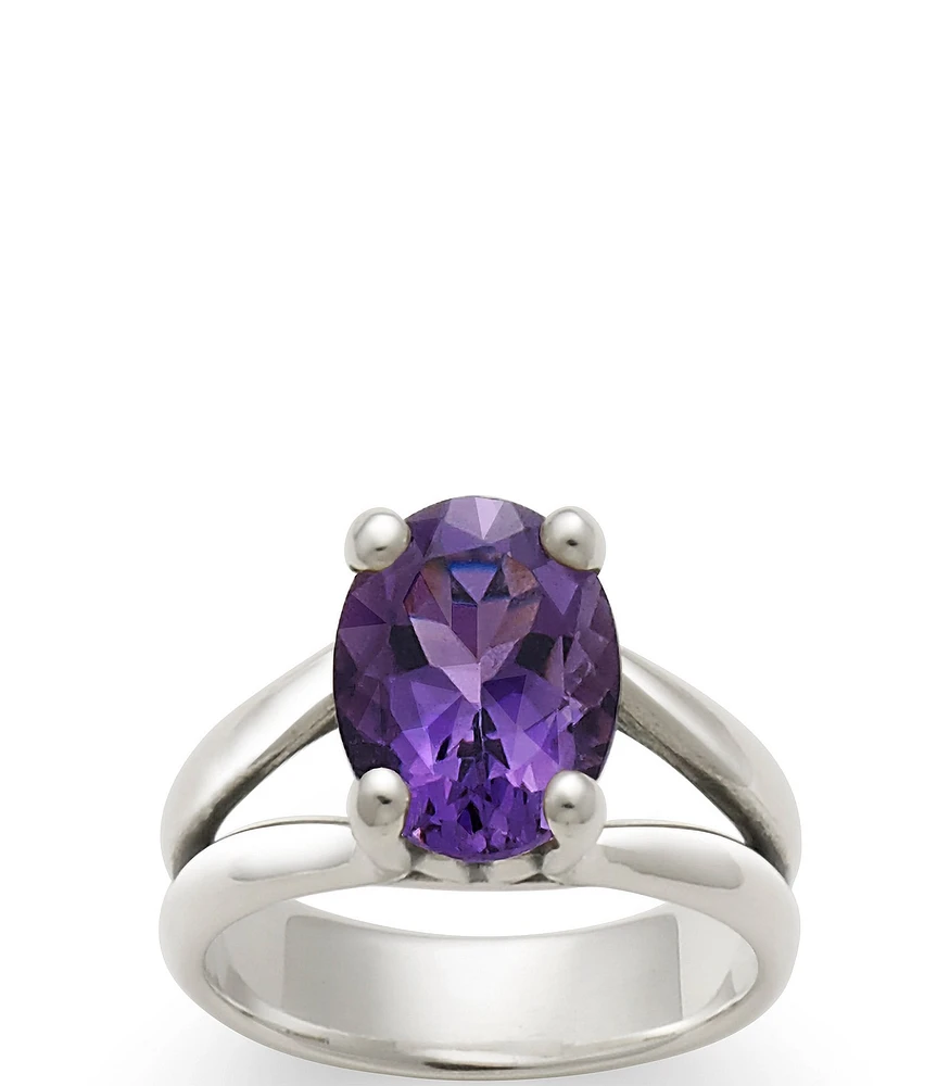 James Avery Oval Gemstone Ring