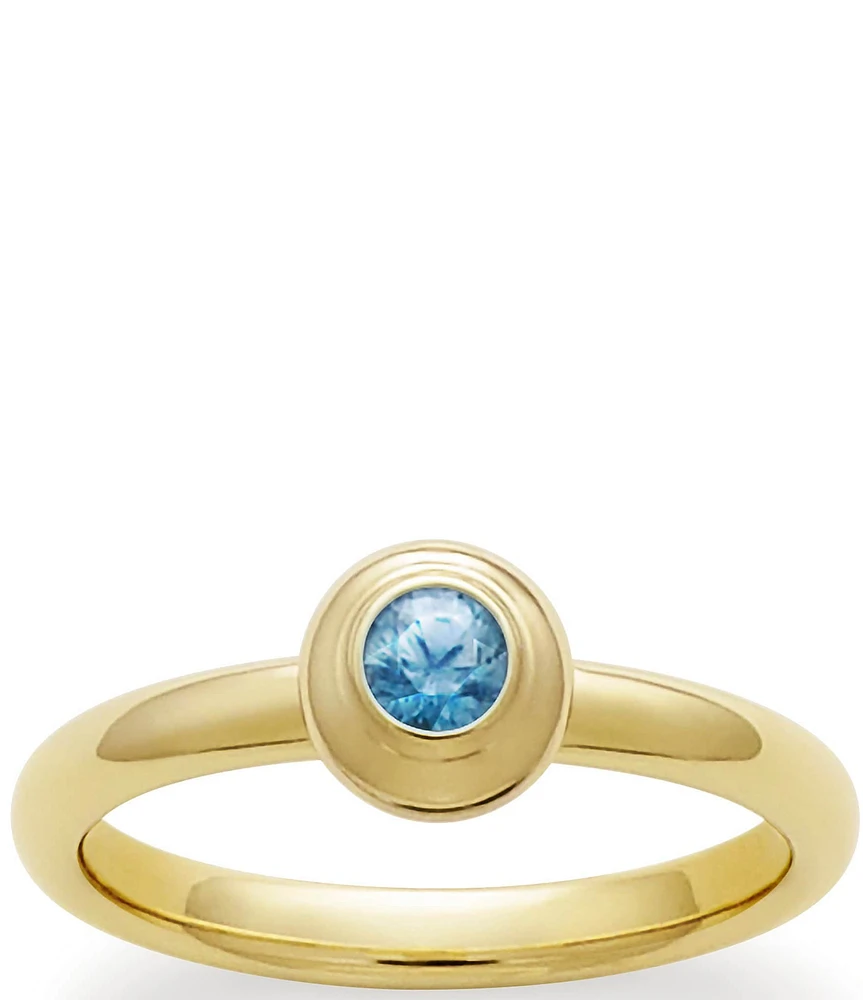 James Avery 14K Remembrance Birthstone Ring with Lab-Created Gem