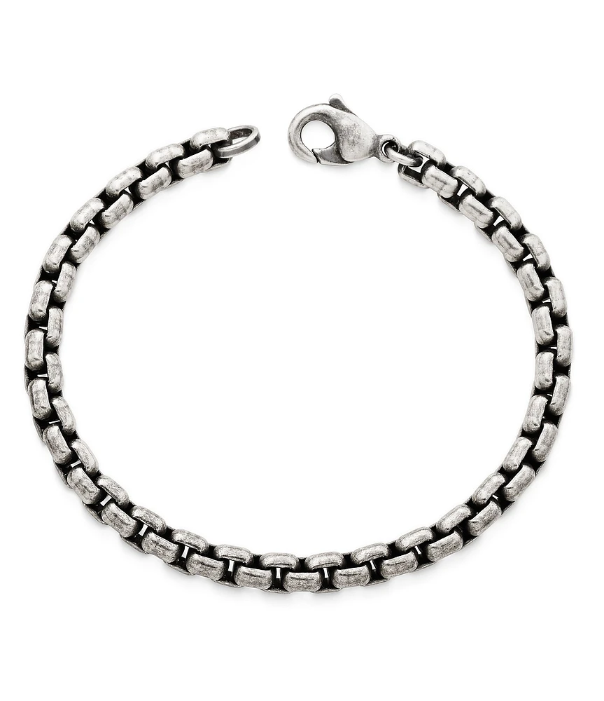 James Avery Rustic Box Link Bracelet