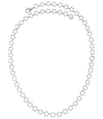 James Avery Sterling Silver Star Chain Necklace