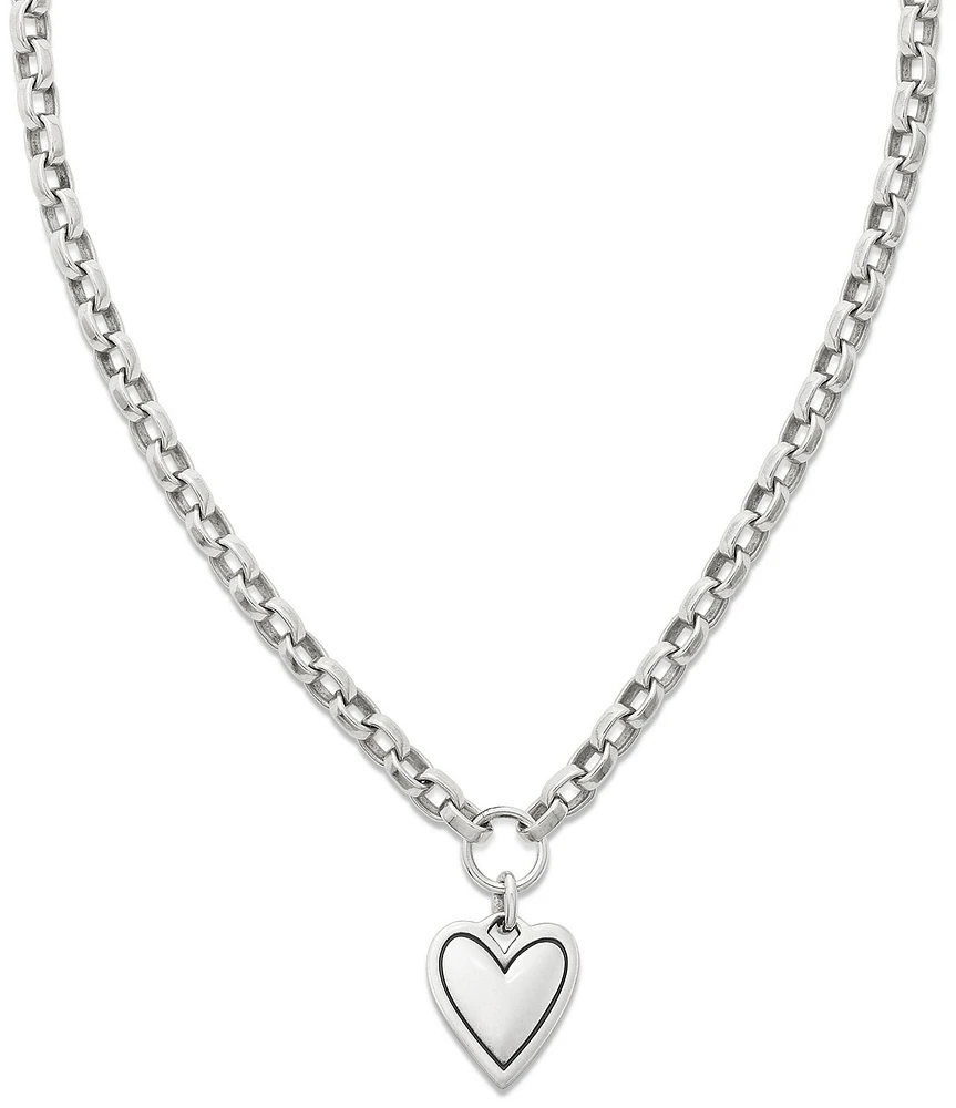 James Avery Timeless Heart Pendant Necklace