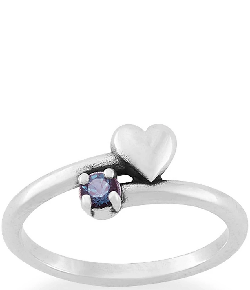 James Avery Wrapped in Love Gemstone Band Ring
