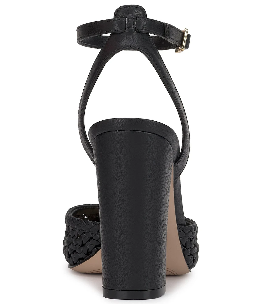 Jessica Simpson Nariro Woven Ankle Strap Pumps