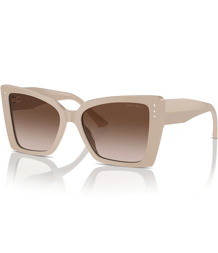 Jimmy Choo JC5001B 54mm Crystal Butterfly Sunglasses