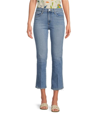 Joe's Jeans Callie Cropped Razor Hem Bootcut Jeans