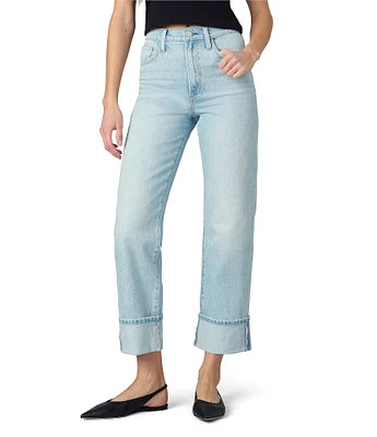 Joe's Jeans Margot High Rise Straight Wide Cuff Jeans