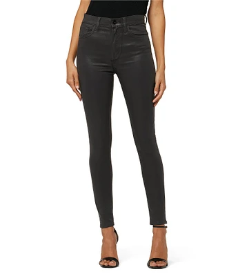 Joe's Jeans The Charlie Coated High Rise 5-Pocket Stretch Denim Skinny Jeans