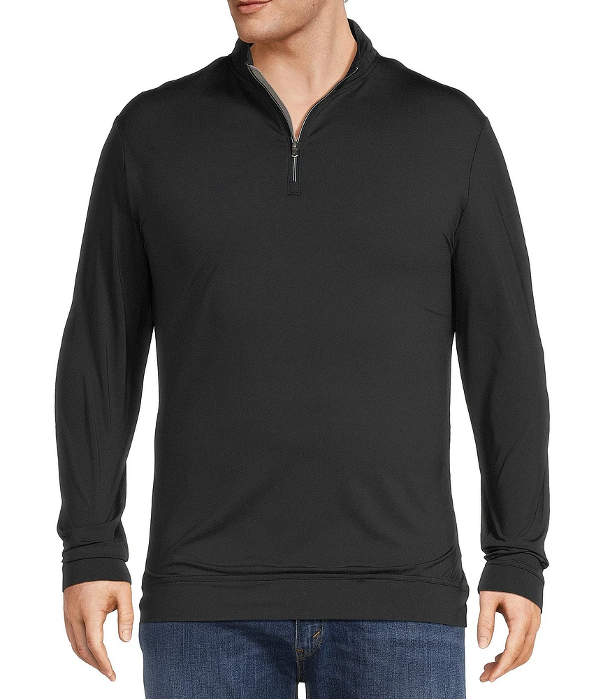 Johnnie-O Big & Tall Motion Performance Stretch Quarter-Zip Pullover