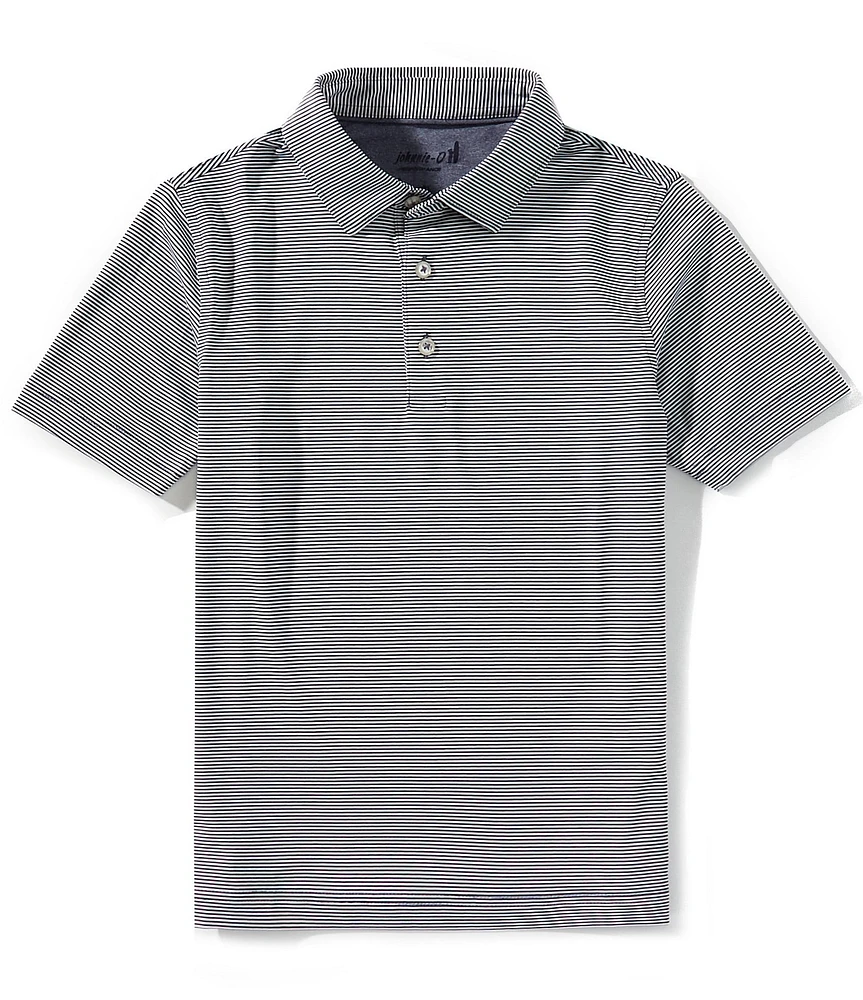 Johnnie-O Big Boys Merica Short Sleeve Polo Shirt
