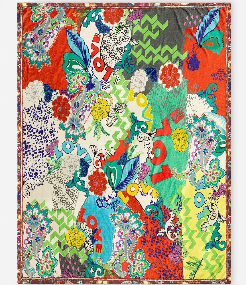 JOHNNY WAS Love Travel Blanket