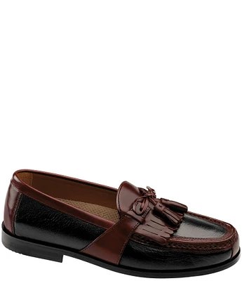 Johnston & Murphy Men's Aragon II Oiled Leather Tassel Loafers