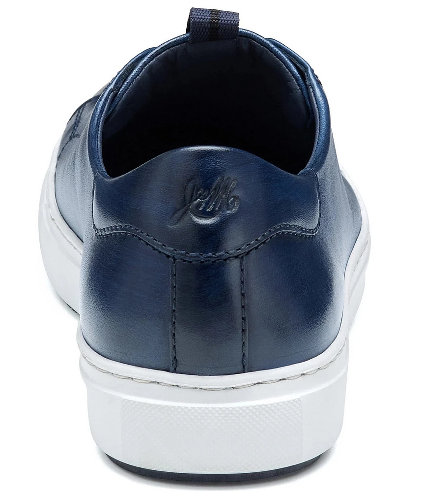 Johnston & Murphy Collection Men's Anson Leather Lace-to-Toe Sneakers