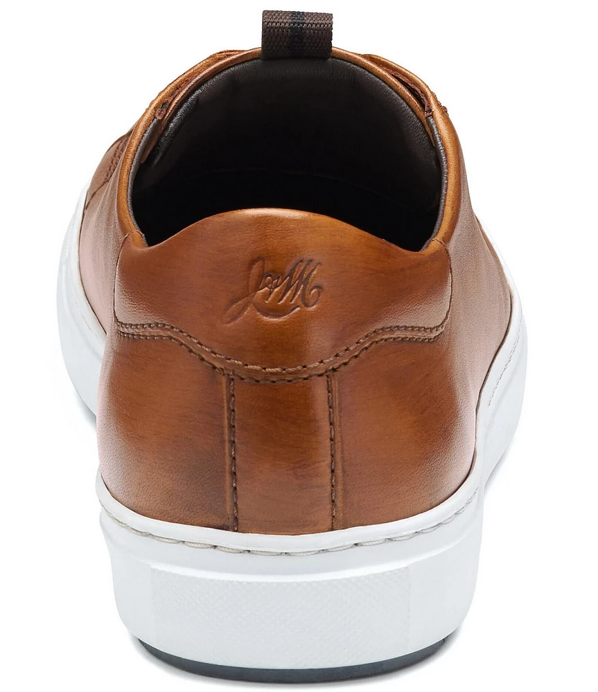 Johnston & Murphy Collection Men's Anson Leather Lace-to-Toe Sneakers