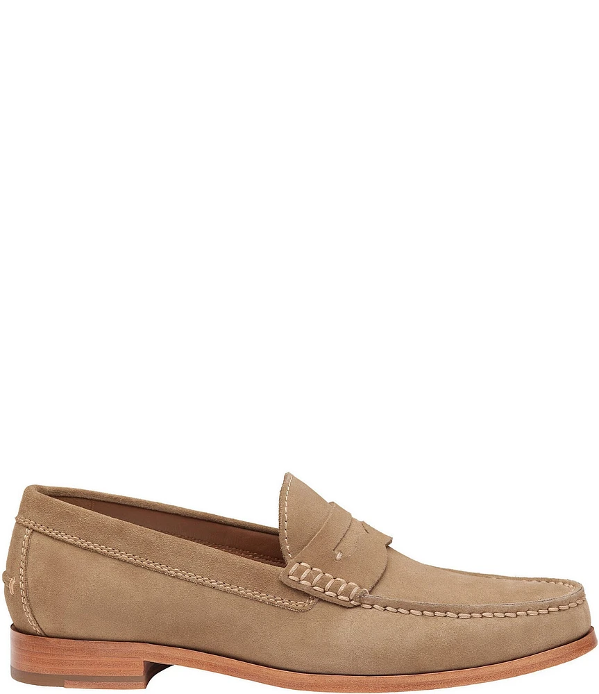 Johnston & Murphy Collection Men's Baldwin Suede Penny Loafers