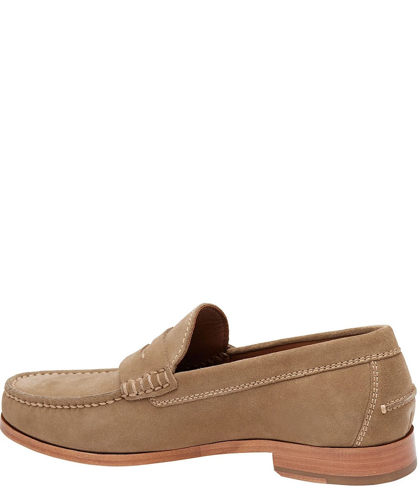 Johnston & Murphy Collection Men's Baldwin Suede Penny Loafers